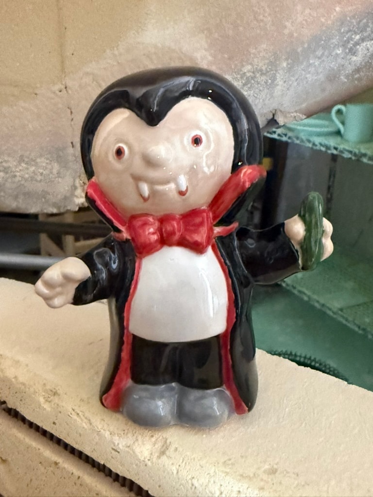 Vintage Dracula vampire toy figure